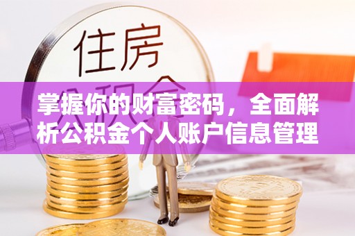 永昌掌握你的财富密码，全面解析公积金个人账户信息管理与优化
