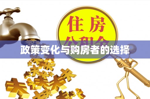 永昌政策变化与购房者的选择
