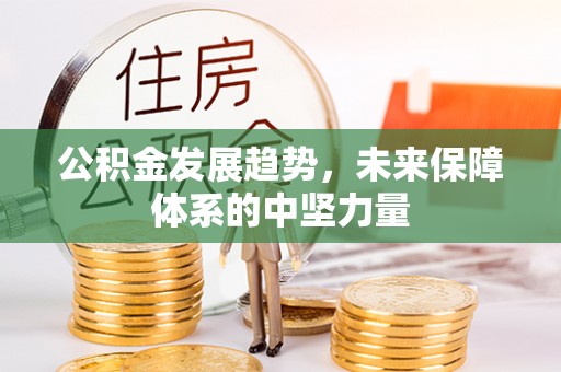 永昌公积金发展趋势，未来保障体系的中坚力量