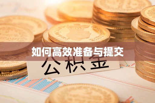 永昌如何高效准备与提交