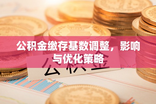 永昌公积金缴存基数调整，影响与优化策略